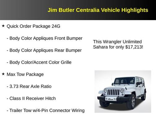 2016 Jeep Wrangler Unlimited Sahara