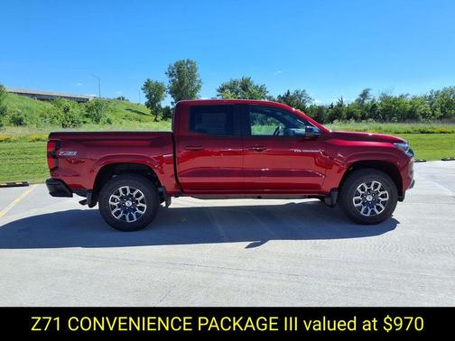 Radiant Red 2026 Chevrolet Colorado Z71
