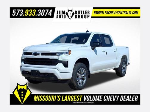 Summit White 2026 Chevrolet Silverado 1500 RST