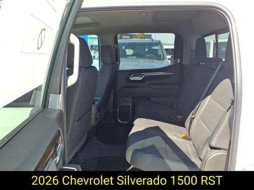 Summit White 2026 Chevrolet Silverado 1500 RST