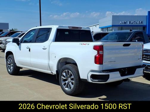 Summit White 2026 Chevrolet Silverado 1500 RST