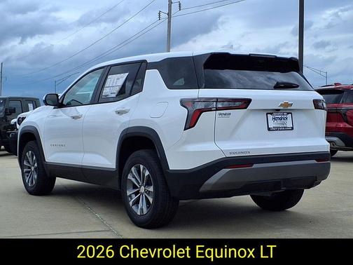 Summit White 2026 Chevrolet Equinox LT