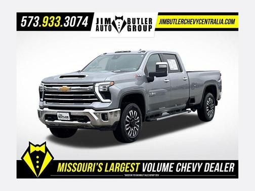 Sterling Gray Metallic 2024 Chevrolet Silverado 3500 LTZ