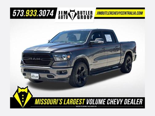 Granite Crystal Clearcoat Metallic 2020 RAM 1500 Big Horn