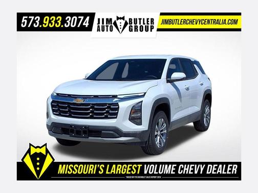 Summit White 2026 Chevrolet Equinox LT