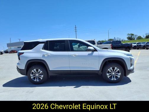 Summit White 2026 Chevrolet Equinox LT
