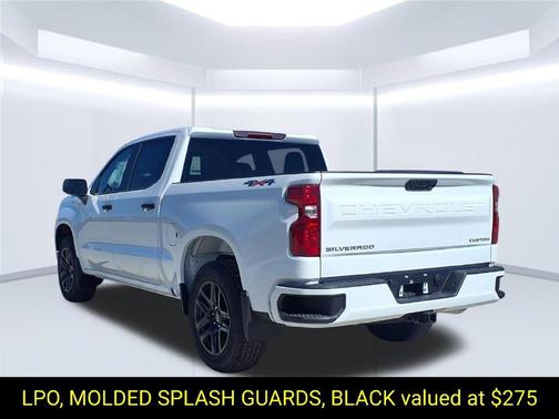 Summit White 2026 Chevrolet Silverado 1500 Custom