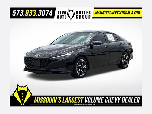 Onyx Black 2023 Hyundai ELANTRA SEL