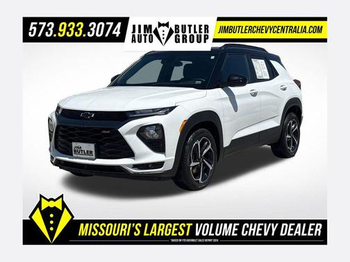 Summit White 2023 Chevrolet Trailblazer RS