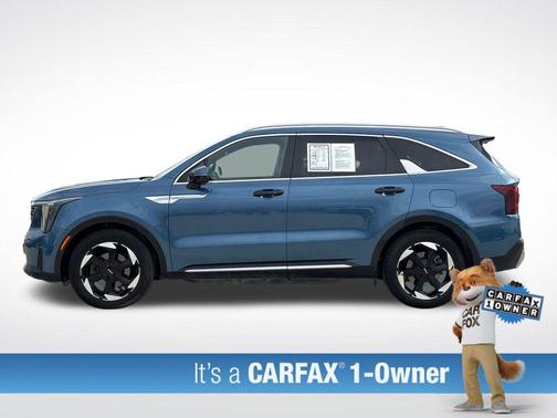 Mineral Blue 2025 Kia Sorento Plug-In Hybrid SX Prestige