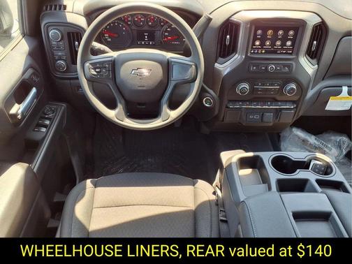 Sterling Gray Metallic 2026 Chevrolet Silverado 1500 Custom Trail Boss