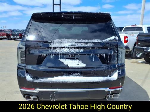 Black 2026 Chevrolet Tahoe High Country