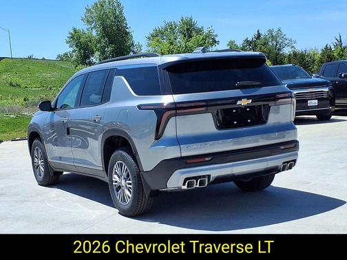 Sterling Gray Metallic 2026 Chevrolet Traverse LT