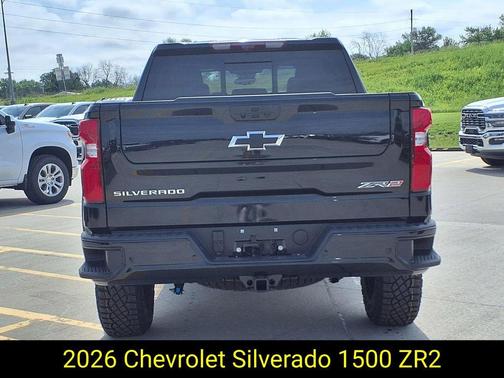 Black 2026 Chevrolet Silverado 1500 ZR2