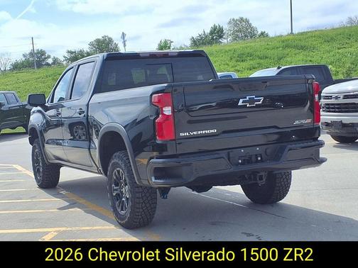 Black 2026 Chevrolet Silverado 1500 ZR2