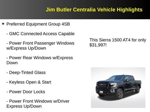 2021 GMC Sierra 1500 AT4