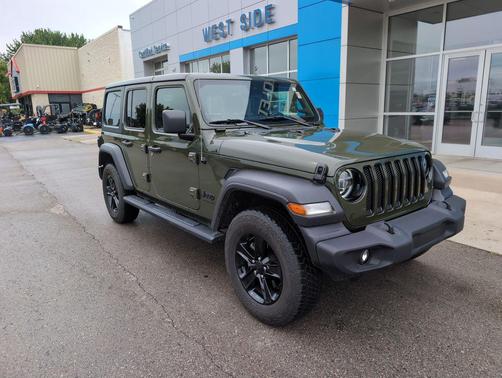 Sarge Green Clearcoat 2021 Jeep Wrangler Unlimited Sport Altitude