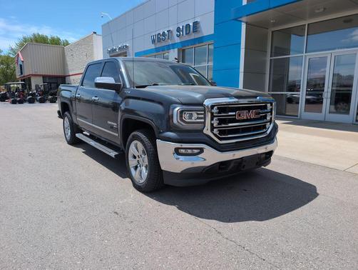 Dark Slate Metallic 2018 GMC Sierra 1500 SLT