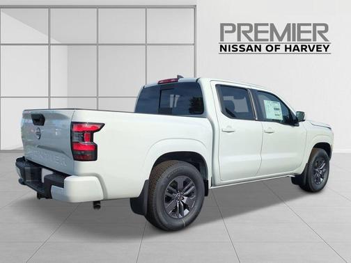 Glacier White 2026 Nissan Frontier SV