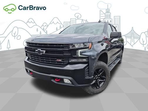 Shadow Gray Metallic 2021 Chevrolet Silverado 1500 LT Trail Boss