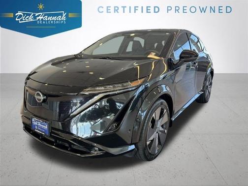 Black Diamond Pearl 2023 Nissan ARIYA PLATINUM+