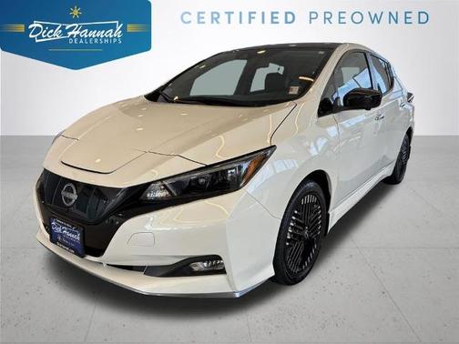 White 2024 Nissan Leaf SV PLUS