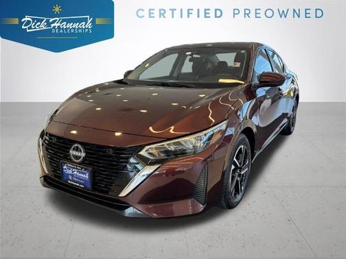 Rosewood Metallic 2025 Nissan Sentra SV