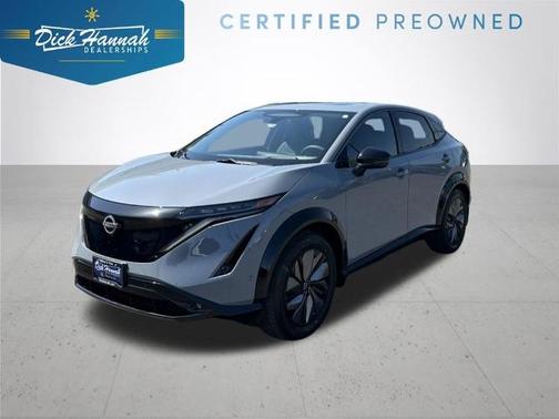 Boulder Gray Metallic 2025 Nissan ARIYA PLATINUM+