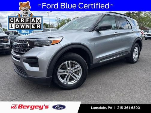 ICONIC SILVER METALLIC 2023 Ford Explorer XLT