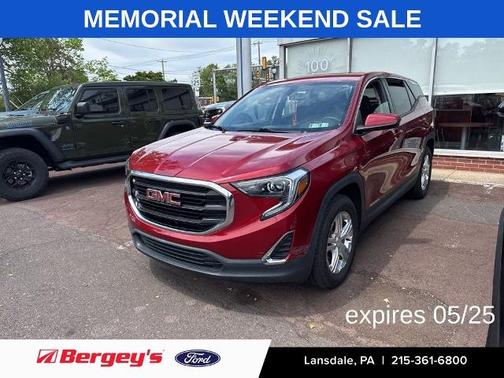Red Quartz Tintcoat 2018 GMC Terrain SLE