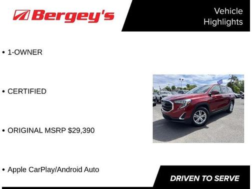 Red Quartz Tintcoat 2018 GMC Terrain SLE
