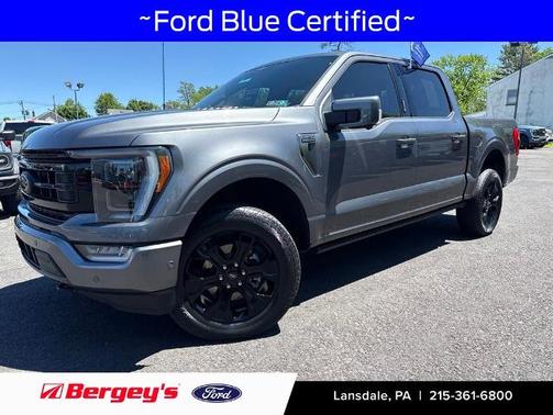 CARBONIZED GRAY METALLIC 2023 Ford F-150 PLATINUM