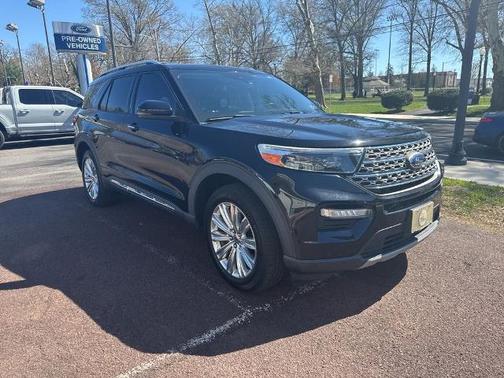 AGATE BLACK METALLIC 2021 Ford Explorer LIMITED