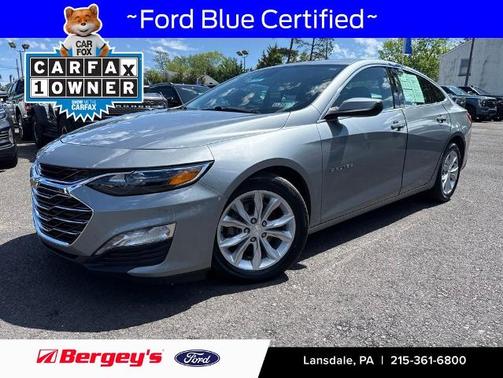 Sterling Gray Metallic 2024 Chevrolet Malibu LT W/1LT