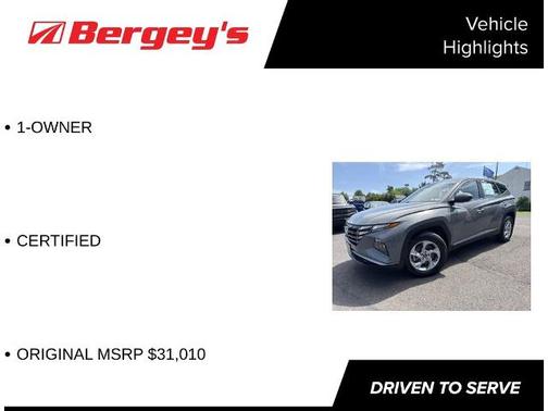 Gray 2024 Hyundai TUCSON SE