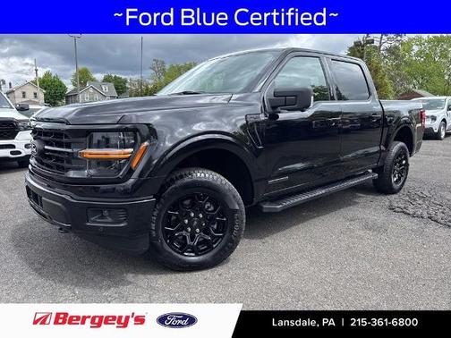 AGATE BLACK METALLIC 2024 Ford F-150 XLT