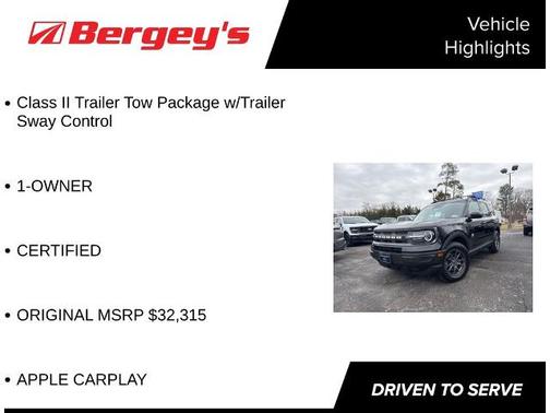 2022 Ford Bronco Sport BIG BEND