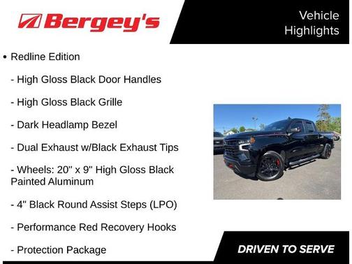 Black 2023 Chevrolet Silverado 1500 RST