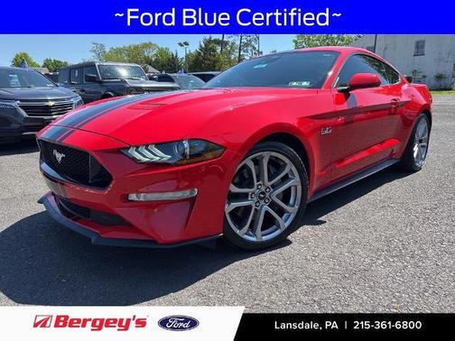 RACE RED 2022 Ford Mustang GT PREMIUM