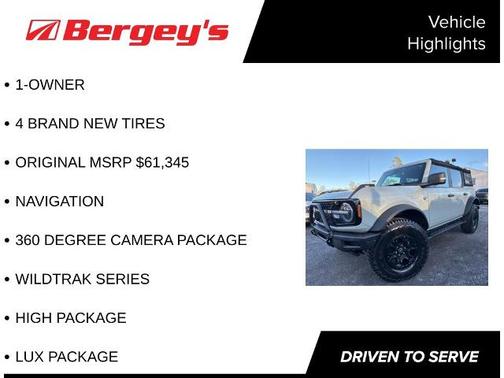 2022 Ford Bronco WILDTRAK