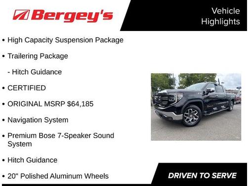 Onyx Black 2022 GMC Sierra 1500 SLT