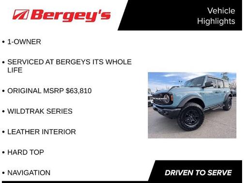 2023 Ford Bronco WILDTRAK