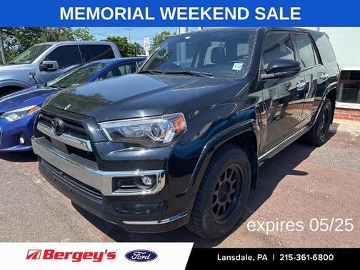 Midnight Black Metallic 2022 Toyota 4Runner LIMITED