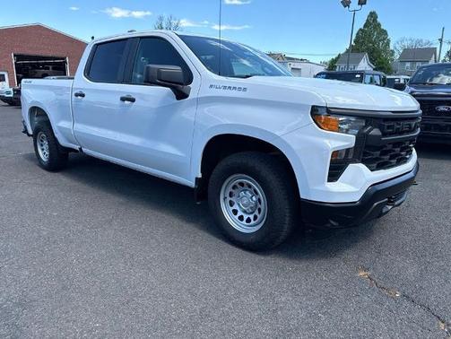 Summit White 2023 Chevrolet Silverado 1500 WT