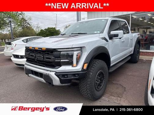 SPACE WHITE METALLIC 2025 Ford F-150 RAPTOR