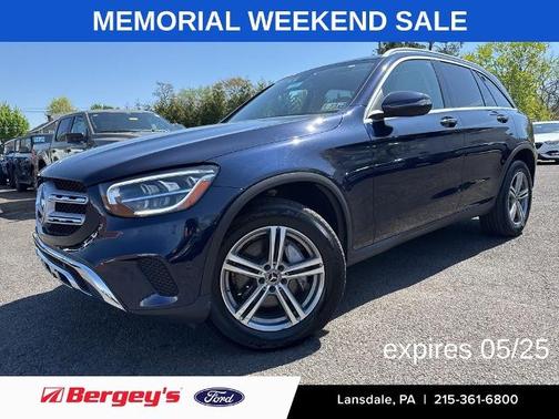 Brilliant Blue 2021 Mercedes-Benz GLC 300 BASE 4MATIC