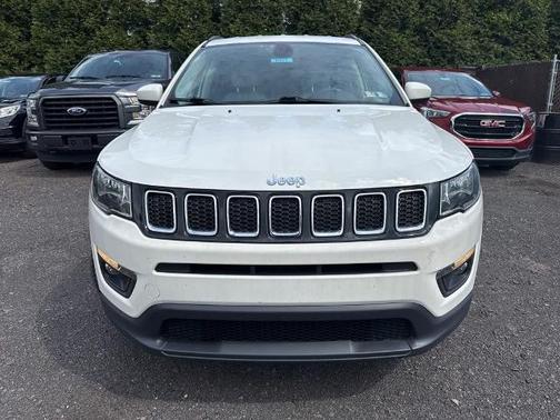 White Clearcoat 2021 Jeep Compass LATITUDE