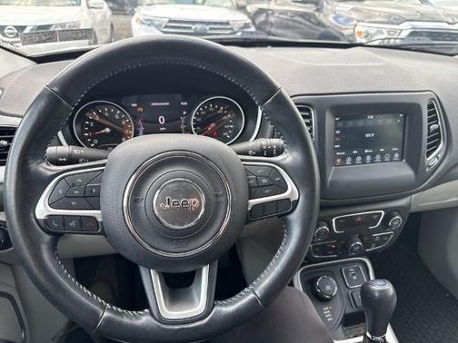 White Clearcoat 2021 Jeep Compass LATITUDE