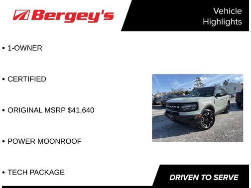 2023 Ford Bronco Sport OUTER BANKS