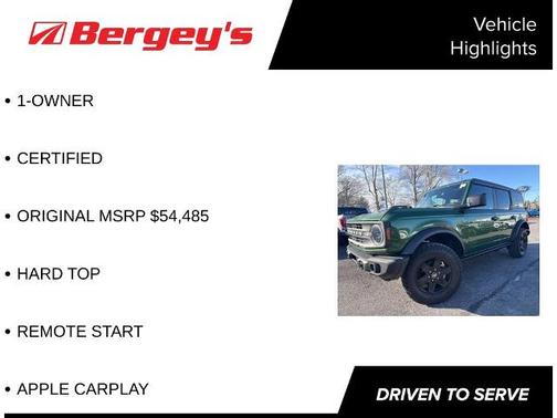 2024 Ford Bronco BLACK DIAMOND